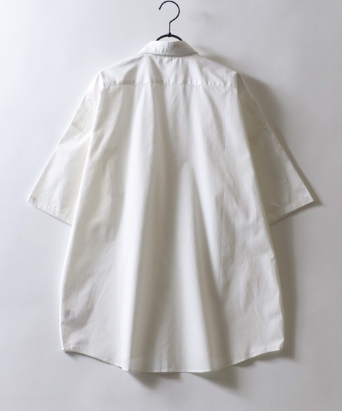 SITRY（シトリー） シャツ Oversize Drop shoulder broadcloth shirt