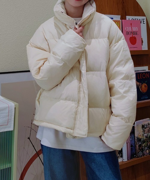 KOM（ドットコム） ダウンコート ダウンジャケット A'GEM/9 × .kom