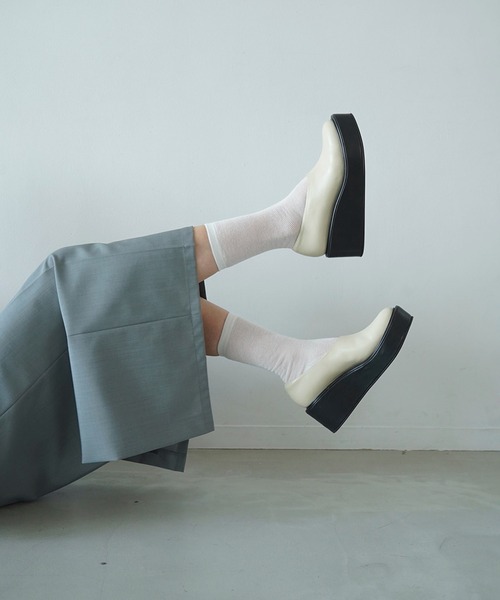 靴 CLANE VOLUME SOLE SHOES 37 CLANE（クラネ） シューズ VOLUME SOLE SHOES レディース : ZOZOTOWN