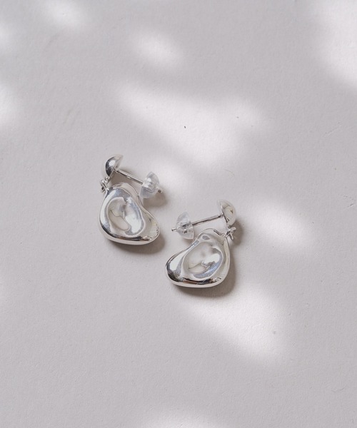 ユナイテッドアローズ購入 JAMIRAY ジャミレイシルバーピアス JAMIRAY＞シルバー チャンキー フープピアス