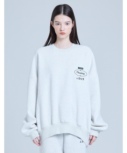 tシャツ Little Sunny Bite logo sweat crew レディース メンズ Little sunny bite tシャツ Sunny Bite logo sweat crew