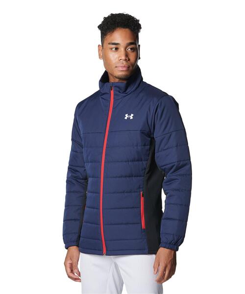 アンダーアーマー　UAウォーム ジャケット　ベースボール　MEN UNDER ARMOUR コート ジャケット UAウォーム ジャケット（ベース