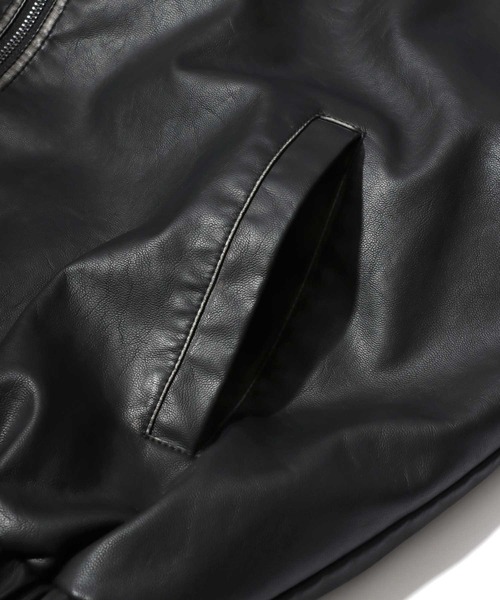 Lazar ブルゾン アウター Vintage PU Leather Jacket/オーバー