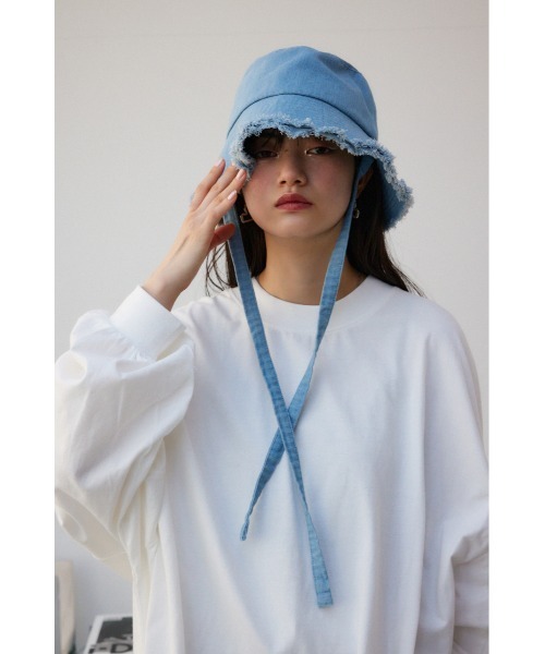 BLUE LABEL CRESTBRIDGE キャップ 帽子 リボンキャップ