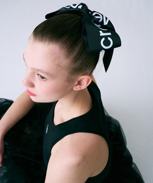 Mardi Mercredi ヘアクリップ HAIR CLIP LOGO RIBBON : ZOZOTOWN