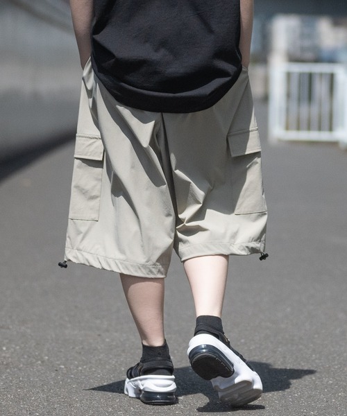 ALAIA◆コットンカーゴパンツ レッド カーゴパンツ（レッド/赤色系・ナイロン）ファッション通販