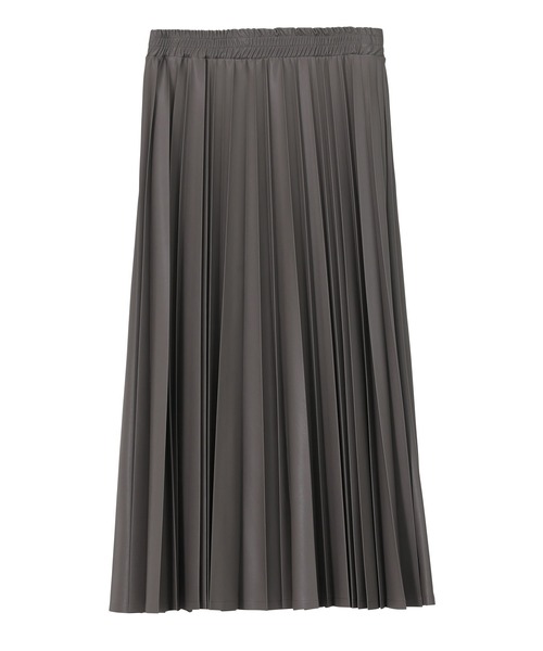 ZUCCa」 プリーツスカート M size グレー レディース : 83414989 
