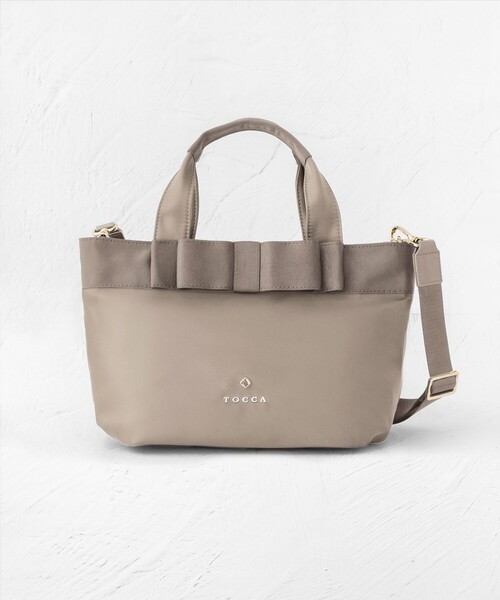 大人気★TOCCA RIBBON BRICK TOTE M★トートバッグ メタルロゴ TOCCA トートバッグ RIBBON BRICK TOTE M レディース : ZOZOTOWN