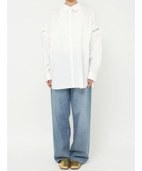 ungrid♡シャツ Ungrid（アングリッド） ブラウス シャツ ショルダーデザインビッグ