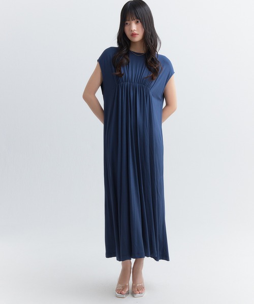eimy istoire ワンピース バックシャンギャザーカットワンピース eimy istoire ワンピース バックシャンギャザーカットワンピース