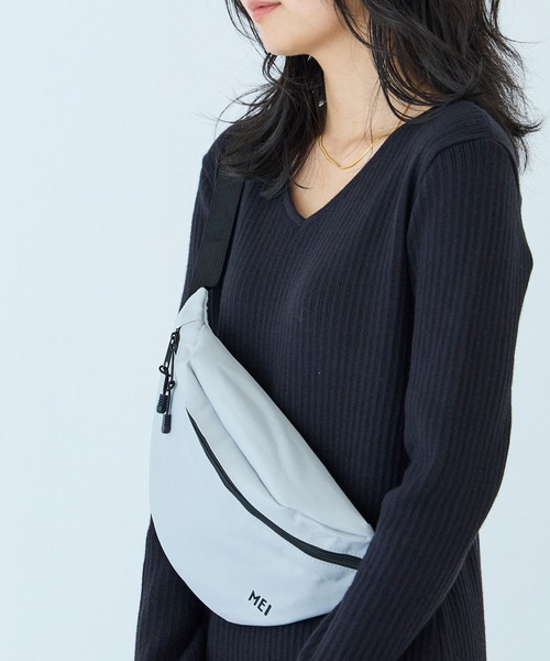 MEI ウエストポーチ ウエストバッグ 「MEI/メイ」MOON SHOULDER