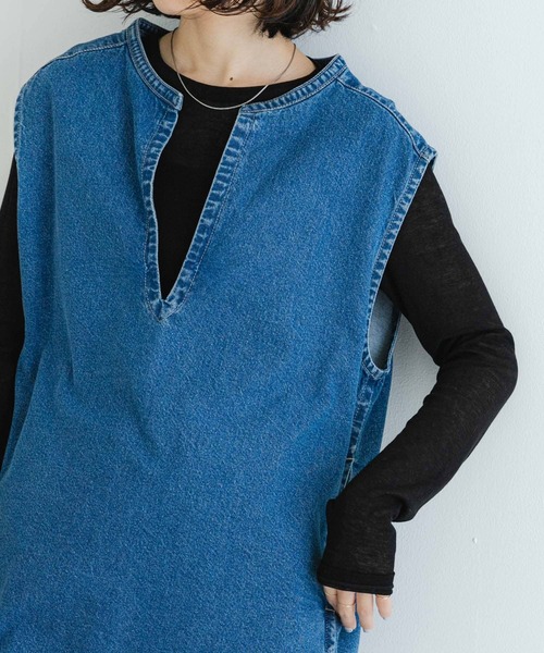 URBAN RESEARCH ベスト ジレ デニムジレ レディース : ZOZOTOWN