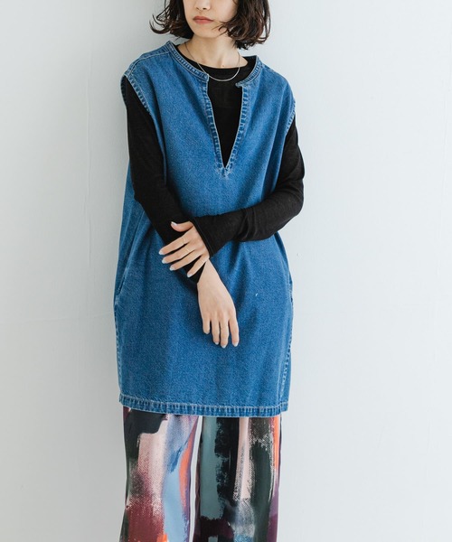 URBAN RESEARCH ベスト ジレ デニムジレ レディース : ZOZOTOWN