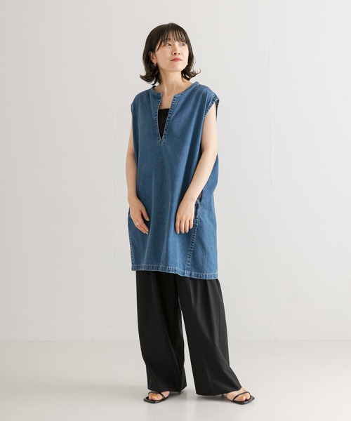 最高品質の RESEARCH URBAN ベスト ZOZOTOWN : レディース デニムジレ ジレ トップス