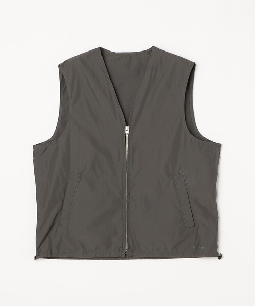 SHIPS any ベスト ジレ any: 「洗濯機可能」ダブルジップ アーバン