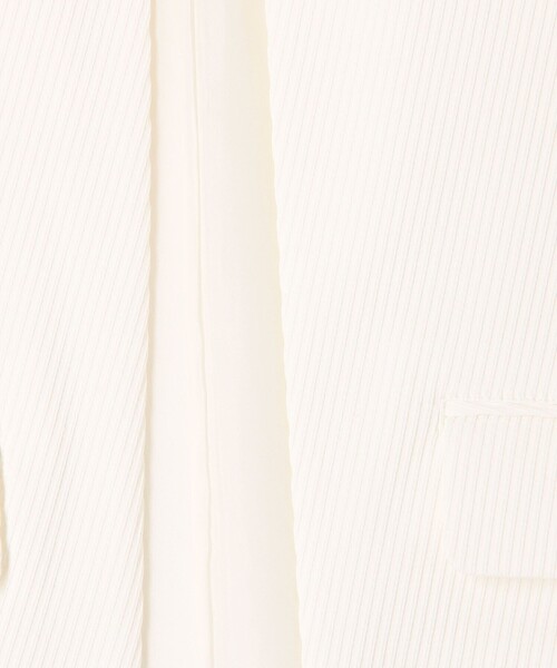 DES PRES（デプレ） ベスト ジレ ツイルジャカード クルーネックジレ