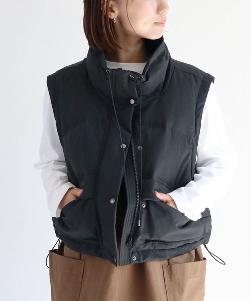 cepo（セポ） ダウンベスト ベスト エアコンダウンショートベスト