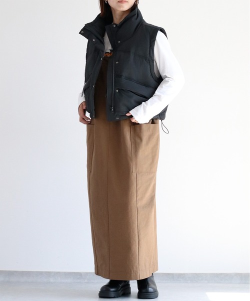 cepo（セポ） ダウンベスト ベスト エアコンダウンショートベスト