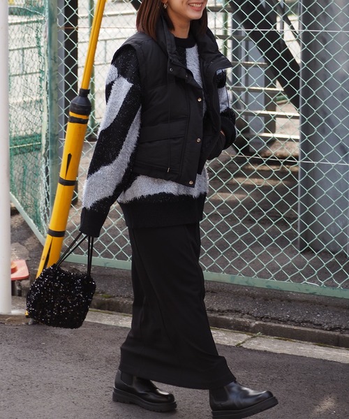 CHERVO ダウンベスト　レディース cepo（セポ） ダウンベスト ベスト エアコンダウンショートベスト