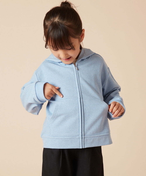a.v.v パーカー 「120-130」ラメ裏毛パーカー キッズ 子供服