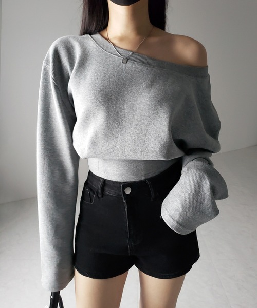 me+em select トレーナー スウェット 「 2color 」オフ