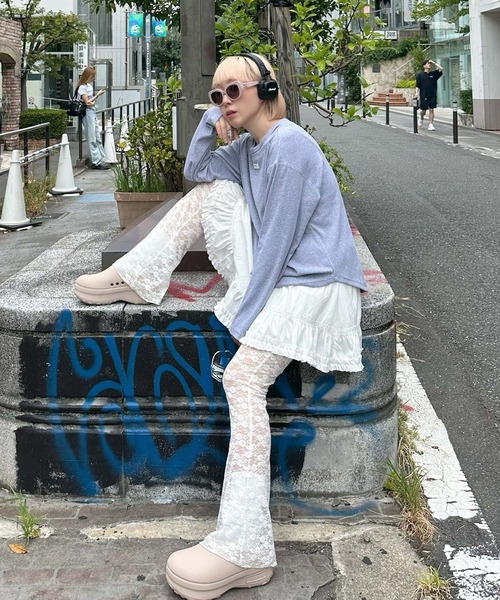 Alley Tokyo パンツ レースパンツ レディース : ZOZOTOWN Yahoo!店