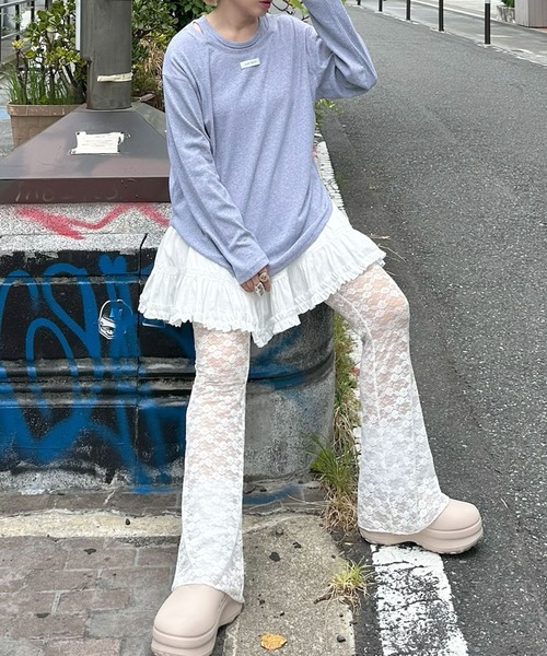 Alley Tokyo パンツ レースパンツ レディース : ZOZOTOWN Yahoo