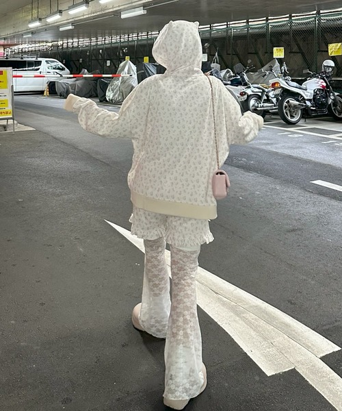 新品タグ付き　ALLEY TOKYO ふりふりシアーパンツ　フリル Alley Tokyo パンツ レースパンツ レディース : ZOZOTOWN Yahoo!店