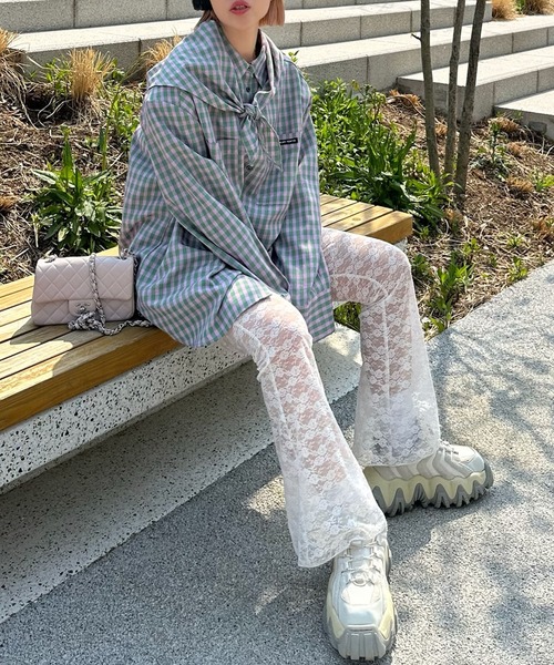 Alley Tokyo パンツ レースパンツ レディース : ZOZOTOWN Yahoo