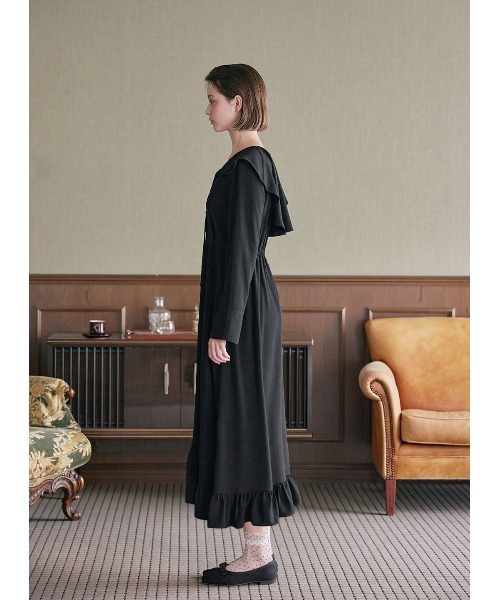 COEL（コエル） ワンピース ラッフルカラーワンピース : ZOZOTOWN