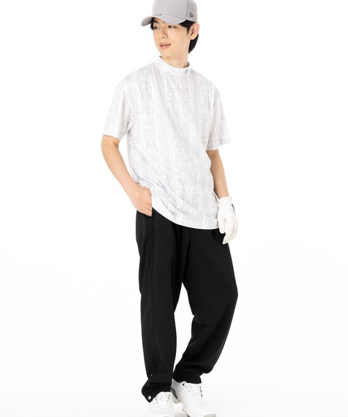 【新品】ニューエラ ゴルフ バンダナ柄 ポロシャツNEWERA Lサイズ セール】ニューエラ ゴルフ ポロシャツ バンダナ柄（ポロシャツ