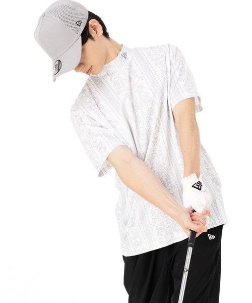 NEW ERA ポロシャツ ニューエラゴルフ 半袖ミッドネックTシャツ