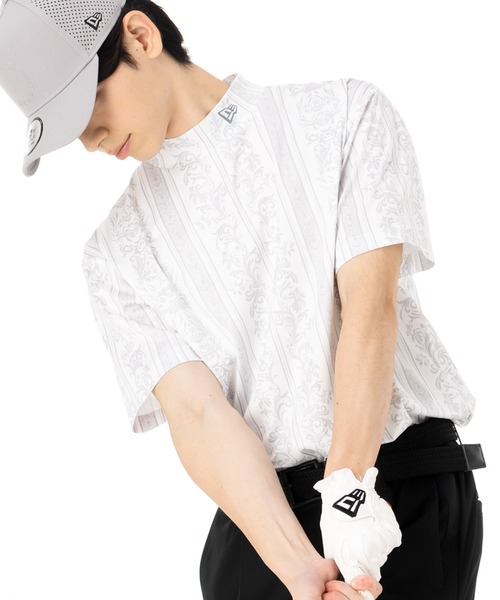 NEW ERA ポロシャツ ニューエラゴルフ 半袖ミッドネックTシャツ