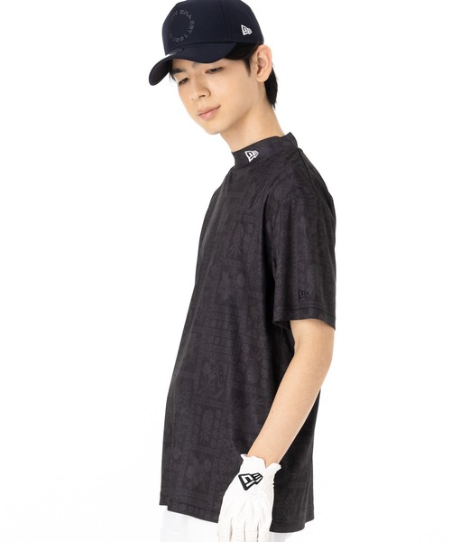 NEW ERA ポロシャツ ニューエラゴルフ 半袖ミッドネックTシャツ