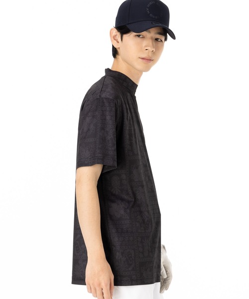 NEW ERA ポロシャツ ニューエラゴルフ 半袖ミッドネックTシャツ