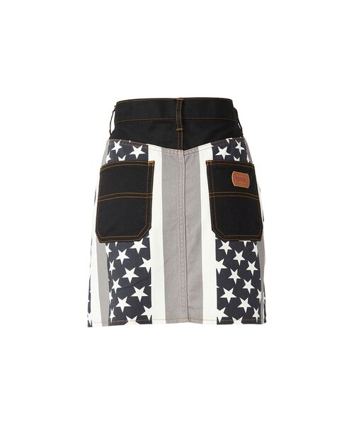 HYSTERIC GLAMOUR（ヒステリックグラマー） スカート STAR STRIPE柄 A