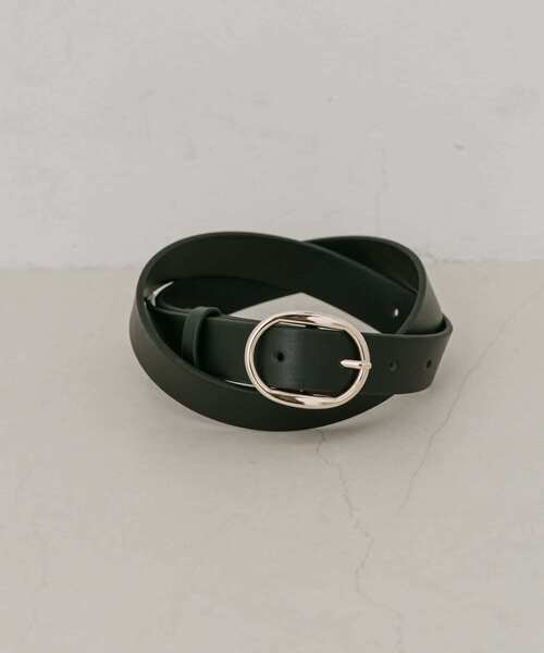 SMELLY（スメリー） ベルト オーバルバックルベルト レディース
