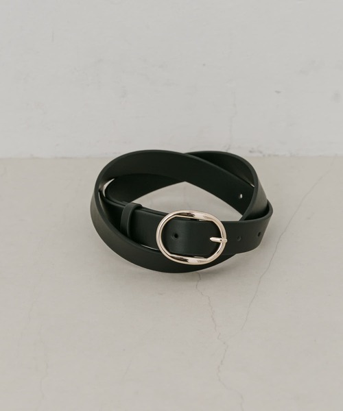 SMELLY（スメリー） ベルト オーバルバックルベルト レディース