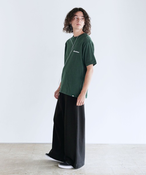 Dickies（ディッキーズ） tシャツ 天竺バックシンボル刺繍プリント
