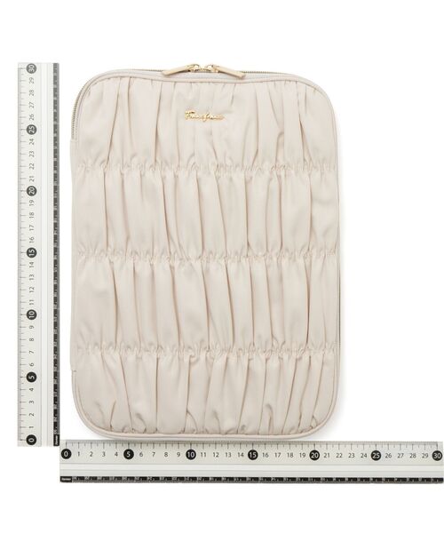 Francfranc（フランフラン） ポーチ ギャザー タブレットケース