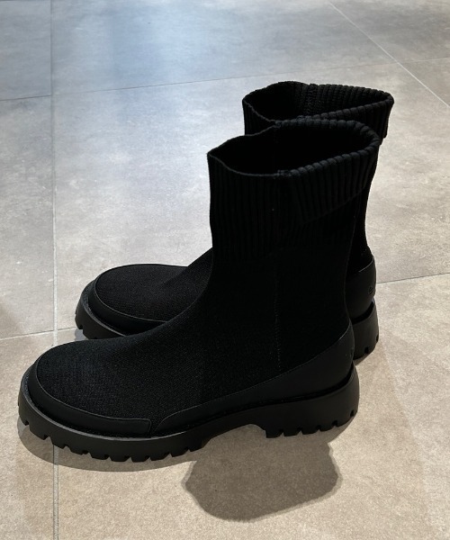 emmi☆ダイバーショートブーツ　ブラック エミ ショートブーツ ダイバーブーツ 黒 ショートブーツ ダイバー