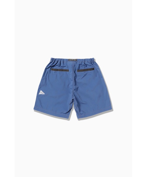 and wander（アンドワンダー） パンツ BRUSHED NYLON SHORT