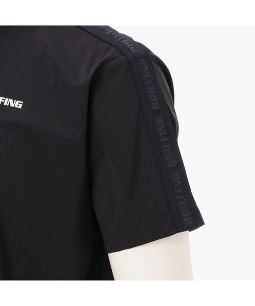 BRIEFING ブリーフィング クルーネック ラグラン 半袖Tシャツ ロゴ S