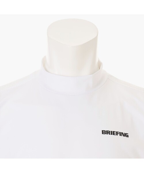 BRIEFING ブリーフィング クルーネック ラグラン 半袖Tシャツ ロゴ S