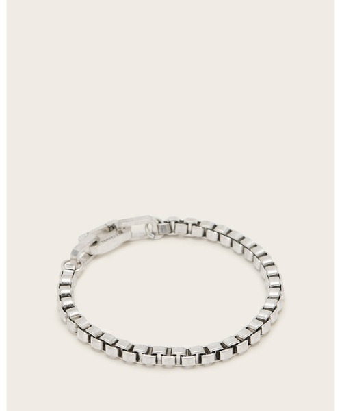 ALLSAINTS ブレスレット ROMAN BOX CHAIN CARABINER BRACELET