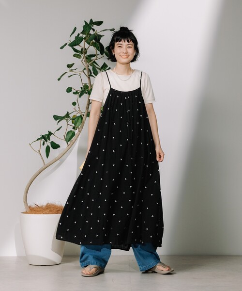 FREAK'S STORE（フリークスストア） ワンピース インド 幾何学刺繍