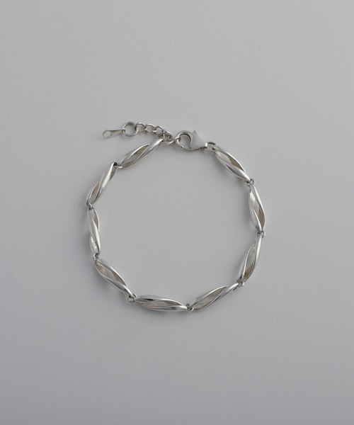 whoseA（フーシー） ブレスレット 「silver925」W twistChainBracelet