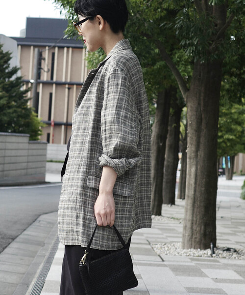 JOURNAL STANDARD LUXE ジャケット テーラードジャケット リネン