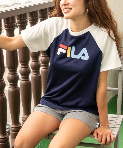 FILA ラッシュガード 「FILA/フィラ」ロゴTシャツ付き水着4点