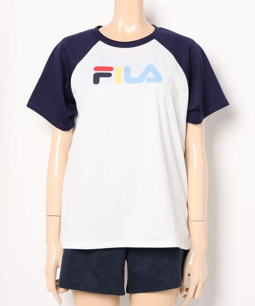 FILA（フィラ） ラッシュガード 「FILA/フィラ」ロゴTシャツ付き水着4
